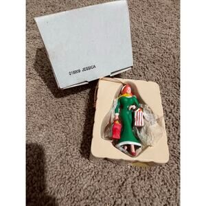 Vintage Disney Grolier Jessica Rabbit Holiday 018909 Ornament w/Box